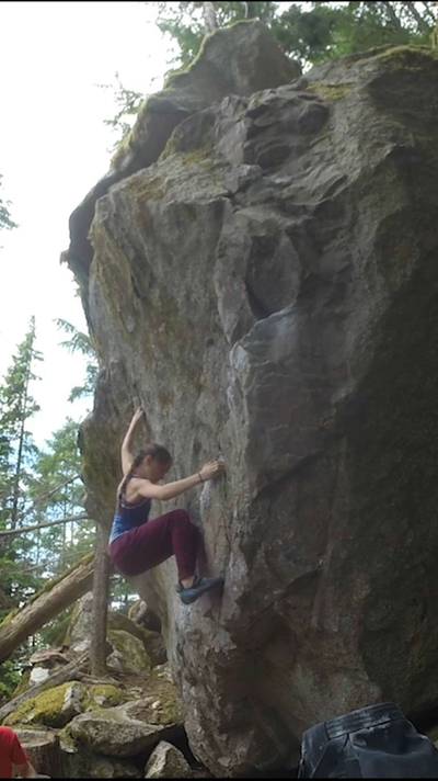 Pocket Problem v4, Squamish - Beta Video from AllTheV4s