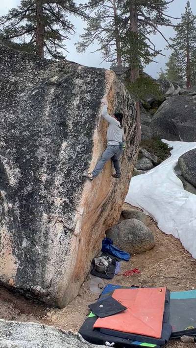 Bliss Arete v4, Lake Tahoe - Beta Video from axemanhatchett