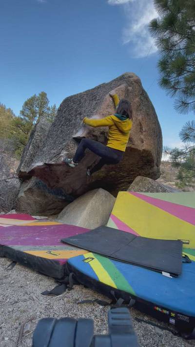 Siemay's Arete v6, Lake Tahoe - Beta Video from JesseC